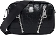 Torebki damskie - REPLAY Damska torba na ramię FW3808, 0098 czarna, 0098 Czarny, Mittelgroße - miniaturka - grafika 1