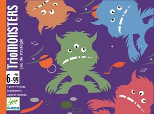 Djeco Gra karciana TrioMonsters - Gry karciane - miniaturka - grafika 1