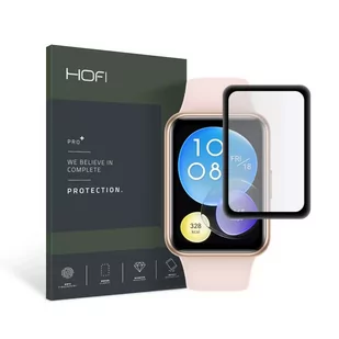 Szkło hybrydowe hofi hybrid pro+ huawei watch fit 2 black - Akcesoria do smartwatchy - miniaturka - grafika 1
