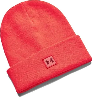 Under Armour Czapka zimowa Under Armour Halftime Cuff czerwona - Czapki damskie - miniaturka - grafika 1