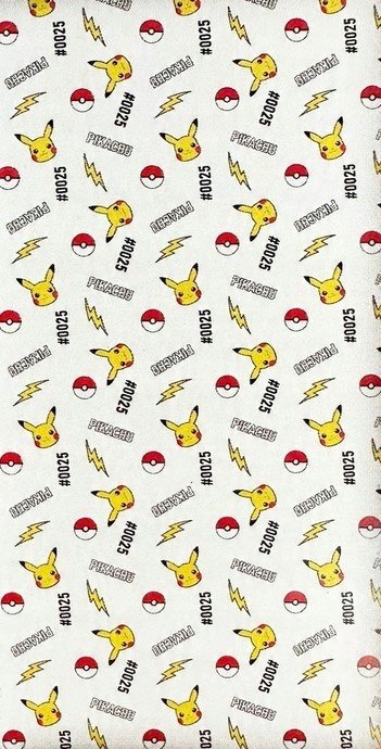 Pokemon Prześcieradło bawełniane 90x200x25cm