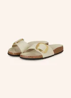 Klapki i japonki damskie - Birkenstock Klapki Madrid Big Buckle weiss - miniaturka - grafika 1
