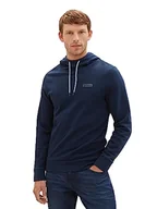 Bluzy męskie - TOM TAILOR Bluza męska, 10668 - Sky Captain Blue, XL - miniaturka - grafika 1