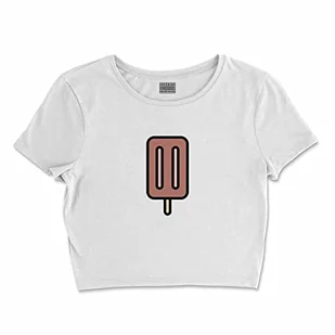 Bona Basics, Damski T-shirt basic, z nadrukiem cyfrowym, 100 bawełny, biały, swobodny, damski top, rozmiar: XL, biały, XL - Koszulki i topy damskie - miniaturka - grafika 1