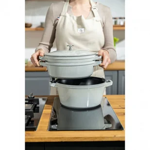 Zestaw 3 Naczyń + Pokrywka 24 Cm Truflowy Staub - Zestawy garnków i patelni - miniaturka - grafika 14