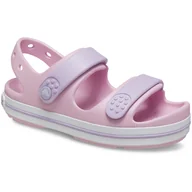 Buty dla chłopców - Sandały dziecięce Crocs Crocband Cruiser Sandal T Rozmiar butów (UE): 25-26 / Kolor: różowy - miniaturka - grafika 1