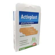 Apteczki i materiały opatrunkowe - Activplast Activplast Plastry familijne standardowe 16 szt - miniaturka - grafika 1