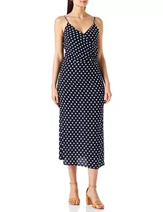 Sukienka damska Naf Naf, granatowy/bia?y, 38 - Sukienki - miniaturka - grafika 1