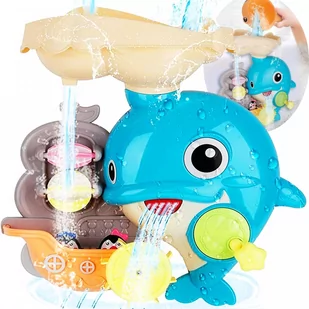 Zabawka Do Kąpieli Delfinek Przelewowy Prysznic - Zabawki do kąpieli - miniaturka - grafika 1