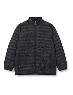 Tommy Hilfiger Męska kurtka BT-Packable z recyklingu - B Woven, czarna, 4XL, Czarny - Kurtki męskie - miniaturka - grafika 1