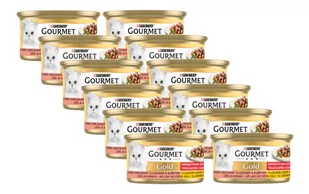 Purina Gourmet Gold łosoś/ kurczak w sosie 12x85g - Mokra karma dla kotów - miniaturka - grafika 1