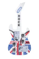 Ramki na zdjęcia - Ramka na zdjęcia EUROFIRANY Lony, biało-granatowa, 33x74x1 cm - miniaturka - grafika 1