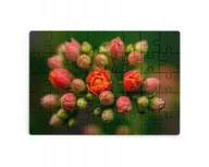 Puzzle - Puzzle 30/70/96/110 Elementów Sublimacja + Eko Pudełko Kwiaty Różne Grafiki - miniaturka - grafika 1