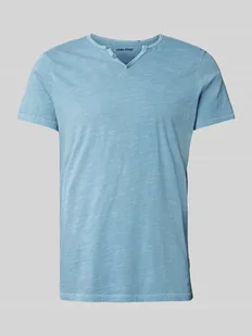 T-shirt z dekoltem serafino - Koszulki męskie - miniaturka - grafika 1