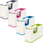 Taśmy klejące - Leitz Podajnik do taśmy Wow biały - miniaturka - grafika 1