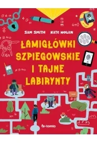 Łamigłówki szpiegowskie i tajne labirynty - Książki edukacyjne - miniaturka - grafika 1