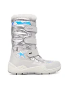 Buty dla dziewczynek - Primigi Śniegowce GORE-TEX 8881666 D Srebrny - miniaturka - grafika 1