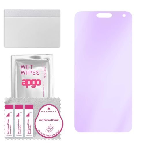 szkło ochronne na ekran Hybrydowe 9H z filtrem ANTI-BLUE zamiennik hartowanego do TCL 501 - apgo hybrid ANTI-BLUE Flexible Hybrid Glass nie...