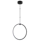 Lampy sufitowe - Lampa wisząca COCO 1 LED czarna 40 cm ST-10339P/1H - Step Into Design - miniaturka - grafika 1