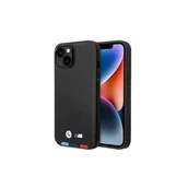 Etui i futerały do telefonów - BMW Nakładka do iPhone 14 Plus 6,7" BMHMP14M22PTDK czarna M HC Magsafe Hot Stamp Tricolor - miniaturka - grafika 1