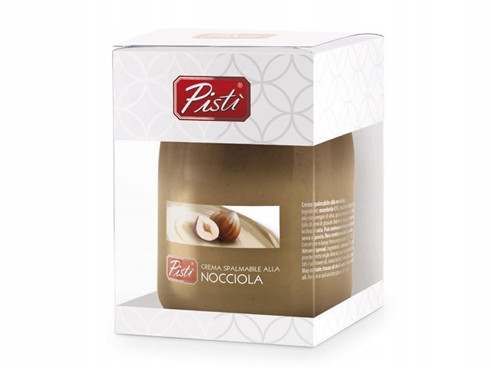 Krem orzechowy Pisti nocciola 600g Orzechy Sycylia Włochy Pasta Orzechowa