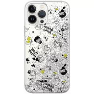 Etui i futerały do telefonów - Etui płynny brokat do Apple IPHONE 12 / 12 PRO Harry Potter: Harry Potter 027 oryginalne i oficjalnie licencjonowane, Srebrny - miniaturka - grafika 1