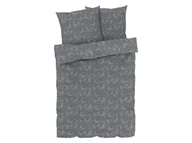 Pościel - LIVARNO home Pościel z bawełny satynowej, 220 x 200 cm (Szary) - miniaturka - grafika 1