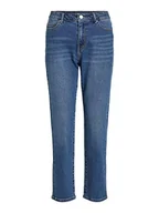Spodnie damskie - Vila dżinsy damskie, niebieski (medium blue denim), 42 - miniaturka - grafika 1