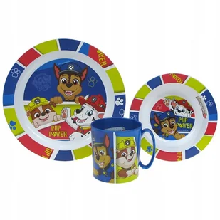ZESTAW OBIADOWY mikrofalówka Psi Patrol (74604) - Kubki dla dzieci - miniaturka - grafika 1