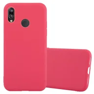 Etui i futerały do telefonów - Pokrowiec Do Huawei P20 LITE 2018 / NOVA 3E Etui w CANDY CZERWONY TPU Silikon Obudowa Case Cover Ochronny Plecki Cadorabo - miniaturka - grafika 1