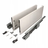 Meble modułowe i akcesoria - Szuflada Gamet Eco BOX-43 wysoki biały 500mm - miniaturka - grafika 1