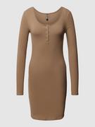 Sukienki - Sukienka mini w jednolitym kolorze model ‘KITTE’ - miniaturka - grafika 1