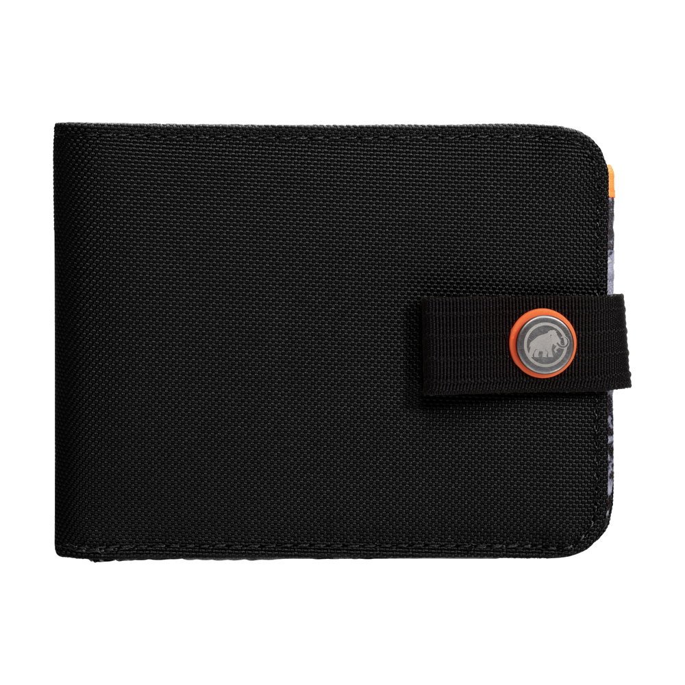 Stylowy portfel sportowy MAMMUT Xeron Wallet, Czarny