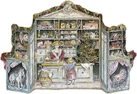 Pozostałe książki - Adventskalender "Kaufladen": Faltkalender zum Aufstellen - miniaturka - grafika 1