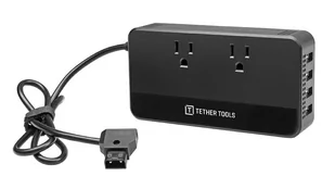 Przenośny zasilacz prądu przemiennego Tether Tools ONsite D-Tap to AC Power - Kamery cyfrowe - akcesoria - miniaturka - grafika 1