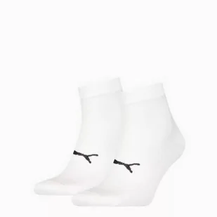 Skarpety unisex Puma SPORT LIGHT QUARTER białe 93890402 - Skarpetki damskie - miniaturka - grafika 1