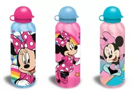 Bidony dla dzieci - Kids Euroswan, Bidon aluminiowy butelka na wodę 3wz Myszka Minnie Minnie Mouse, 500 ml - miniaturka - grafika 1