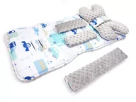 Akcesoria do wózków - Kerstin Wkładka Do Wózka Pałąk Minky Spacerówki - miniaturka - grafika 1