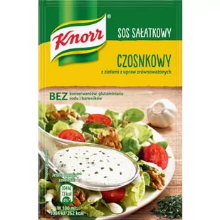 Knorr KNORR_Sos Sałatkowy czosnkowy 8g - Sosy w torebkach - miniaturka - grafika 1
