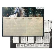 Szkolne artykuły papiernicze - Plan lekcji z tabliczką mnożenia Horse (25szt) - miniaturka - grafika 1