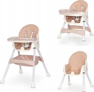 Krzesełka do karmienia - Colibro Krzesełko Picolo Pink - miniaturka - grafika 1