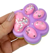 Zabawki sensoryczne - Gniotek Kocia łapka Kotka Pastel Shimmer - miniaturka - grafika 1