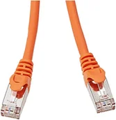 Kable miedziane - Equip Patchkabel RJ45 S/FTP Cat6A 7.5m Orange SSTP PIM 606607 - miniaturka - grafika 1