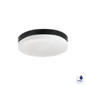 Lampy ścienne - Plafon średnica: 19cm PILLS III 1x60W E27 67113 czarny PREZENT IP44 - miniaturka - grafika 1