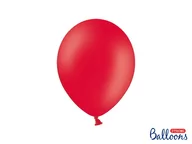 Balony i akcesoria - Strong Balloons Balony "Pastel", czerwone, 10" STRONG, 100 szt SB12P-007J - miniaturka - grafika 1