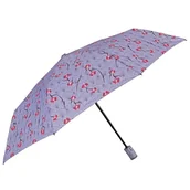 Parasole - Parasol damski Perletti Technology Fantasia Loto automatyczny składany niebieski - miniaturka - grafika 1