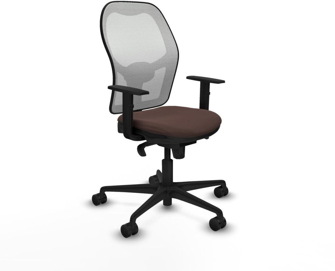 Krzesło Biurowe Piqueras y Crespo 1D036N0 Biały Ceimnobrązowy