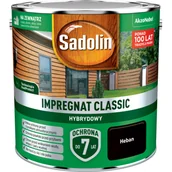 Farby i impregnaty do drewna - Impregnat CLASSIC HYBRYDOWY Heban 2,5 l Sadolin - miniaturka - grafika 1