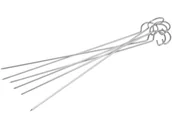 Akcesoria do grilla - 6 X SZPILKI IGŁY DO SZASZŁYK PATYCZKI ZRAZÓW GRILL - miniaturka - grafika 1