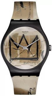 Zegarek Zegarek Swatch SVIZ104-5300 BASQUIATS PAY! - Zegarki męskie - miniaturka - grafika 1
